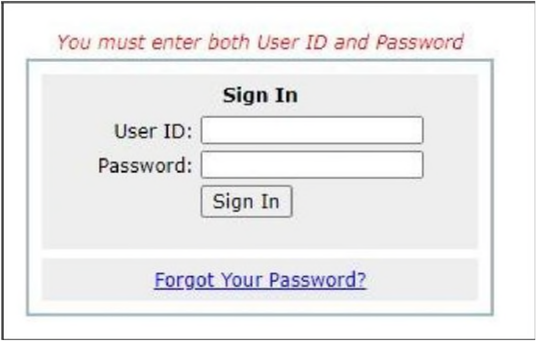 eMedicaid Sign In with User ID, Password, Sign In and Forgot Your Password